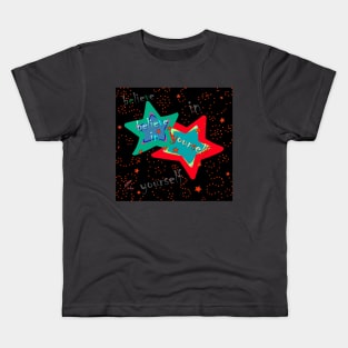 STARS BELIEVE RED Kids T-Shirt